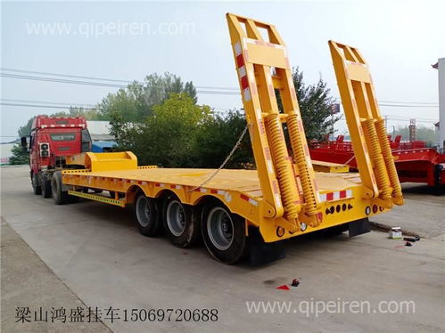 碼頭全掛車(chē)與半掛車(chē) 低平板特種車(chē)型展示、價(jià)格分析及配件廠家指南